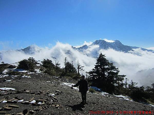 [台灣高山美景系列(一)] 我與父親的雪季Y型聖稜線篇(12