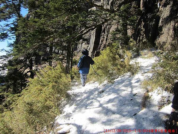 [台灣高山美景系列(一)] 我與父親的雪季Y型聖稜線篇(12