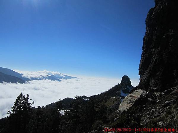 [台灣高山美景系列(一)] 我與父親的雪季Y型聖稜線篇(12