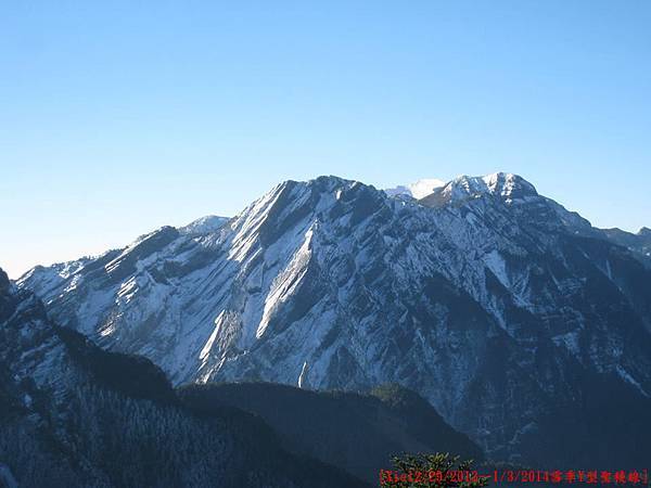 [台灣高山美景系列(一)] 我與父親的雪季Y型聖稜線篇(12