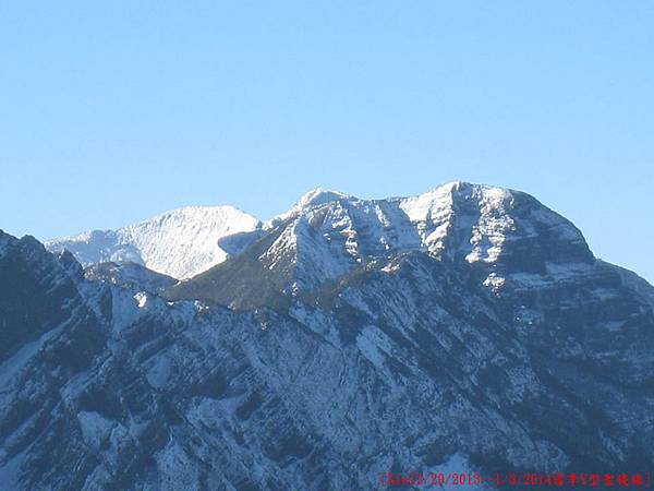 [台灣高山美景系列(一)] 我與父親的雪季Y型聖稜線篇(12