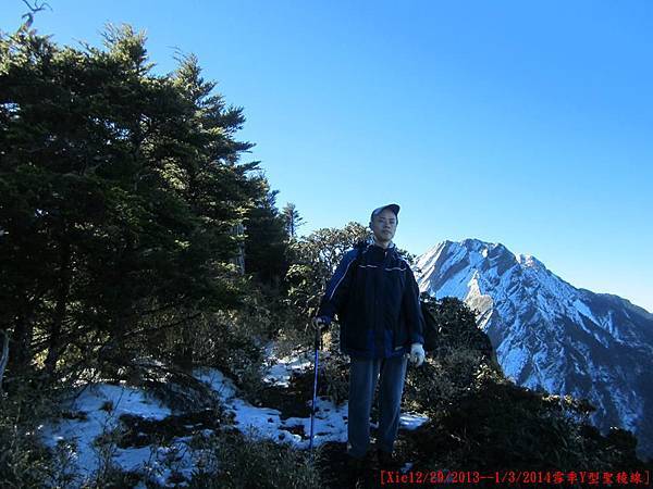 [台灣高山美景系列(一)] 我與父親的雪季Y型聖稜線篇(12