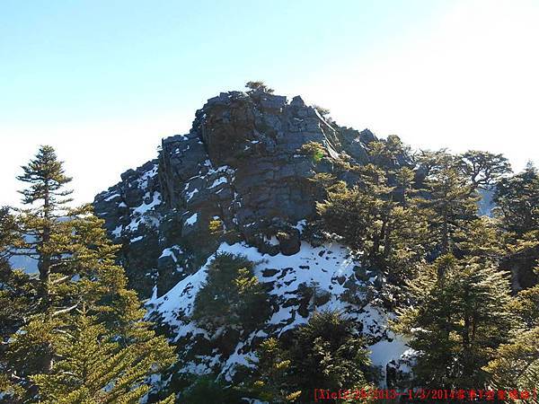 [台灣高山美景系列(一)] 我與父親的雪季Y型聖稜線篇(12