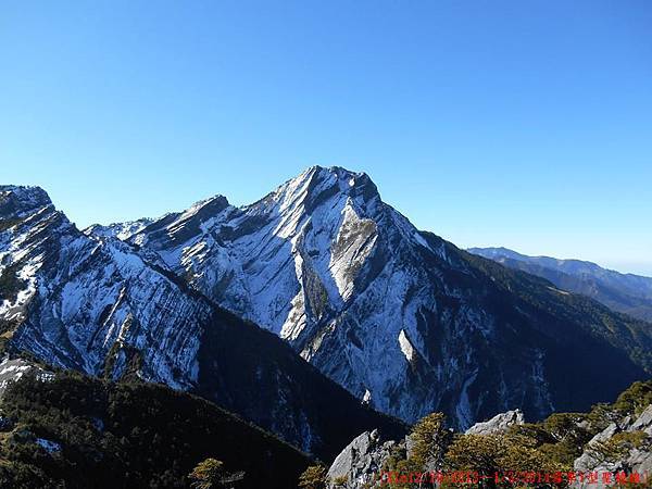 [台灣高山美景系列(一)] 我與父親的雪季Y型聖稜線篇(12