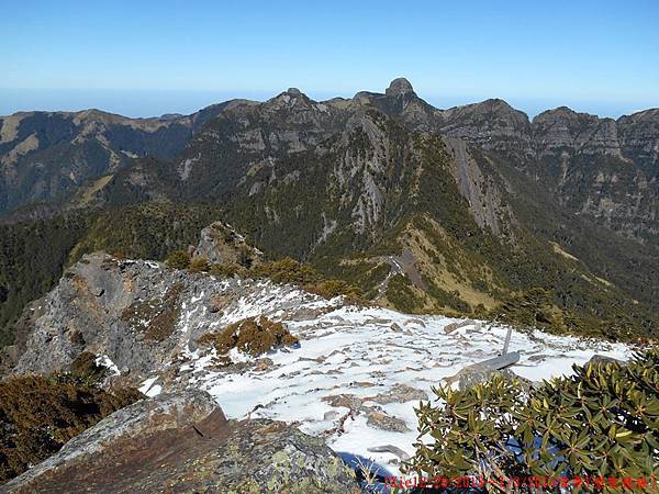 [台灣高山美景系列(一)] 我與父親的雪季Y型聖稜線篇(12