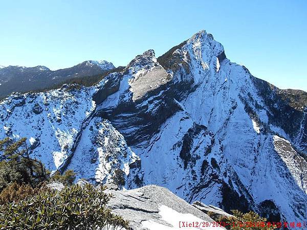 [台灣高山美景系列(一)] 我與父親的雪季Y型聖稜線篇(12