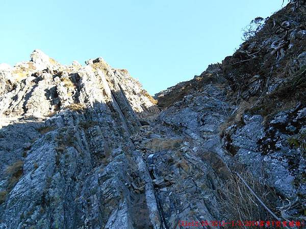 [台灣高山美景系列(一)] 我與父親的雪季Y型聖稜線篇(12