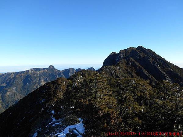 [台灣高山美景系列(一)] 我與父親的雪季Y型聖稜線篇(12