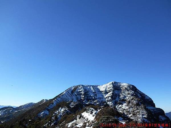 [台灣高山美景系列(一)] 我與父親的雪季Y型聖稜線篇(12