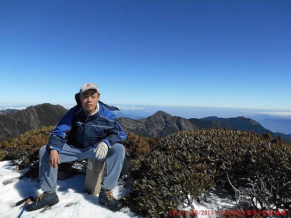 [台灣高山美景系列(一)] 我與父親的雪季Y型聖稜線篇(12