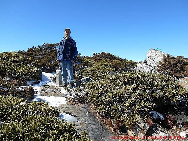 [台灣高山美景系列(一)] 我與父親的雪季Y型聖稜線篇(12