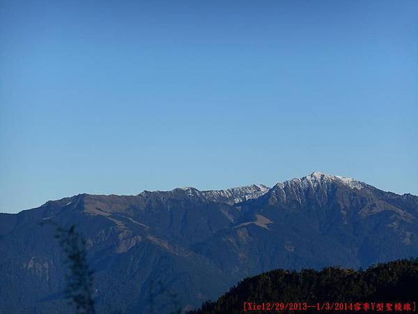 [台灣高山美景系列(一)] 我與父親的雪季Y型聖稜線篇(12