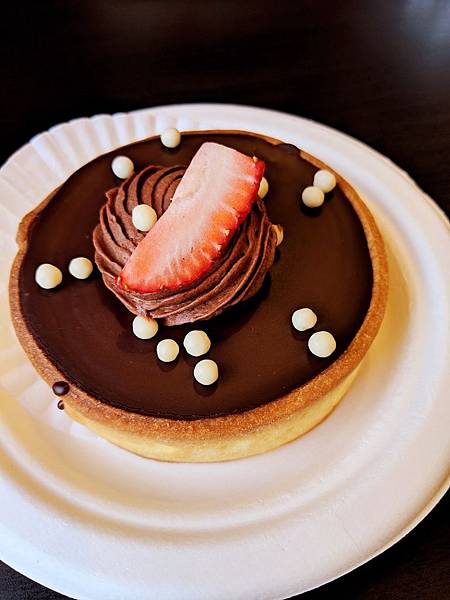 chocolate ganache tart