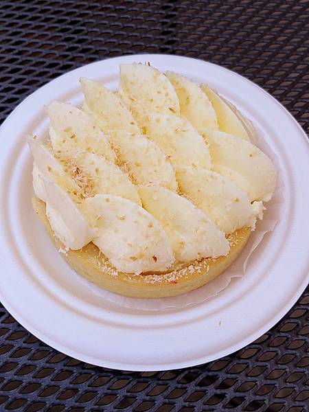 coconut cream tart