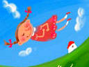 flying girl