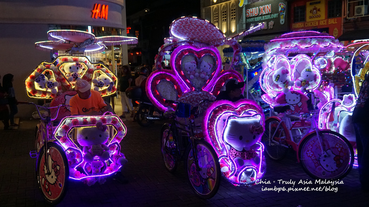 馬六甲景點║雞場街(Jonker Walk)，雞場街夜市，六