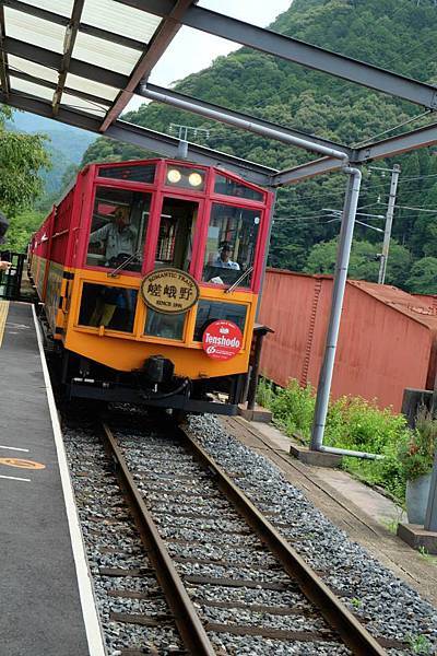 通往嵐山的小火車