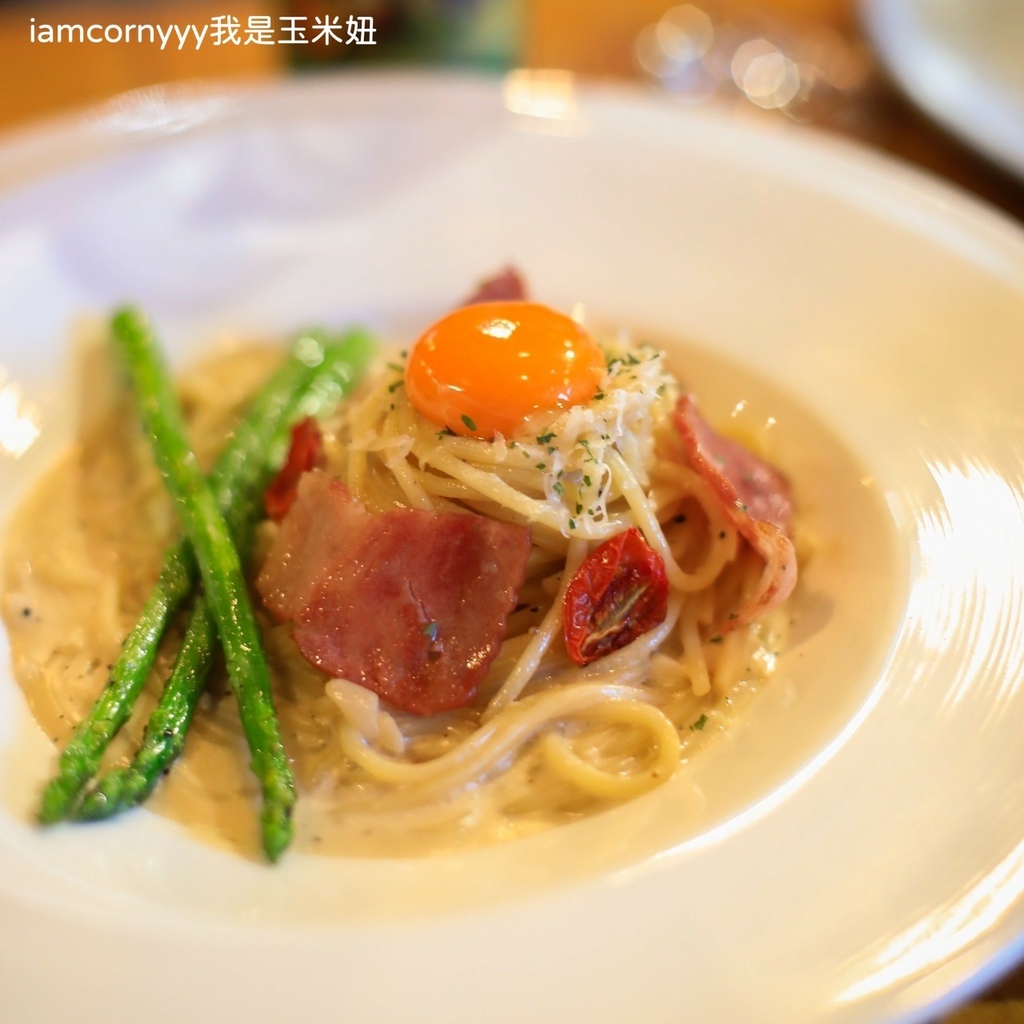 Waiting Bistro 餐酒館-奶油培根蛋黃麵.jpg Waiting Bistro 餐酒館-奶油培根蛋黃麵.jpg