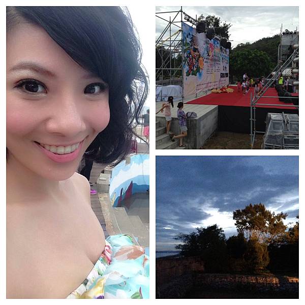 2013夏豔金門金湖海灘花蛤季主持