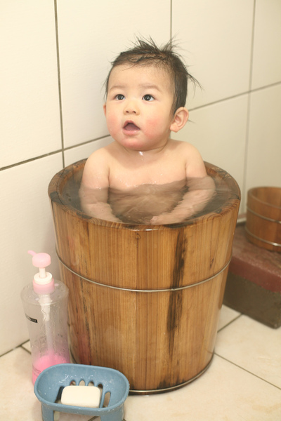 在台灣的澡盆^^。