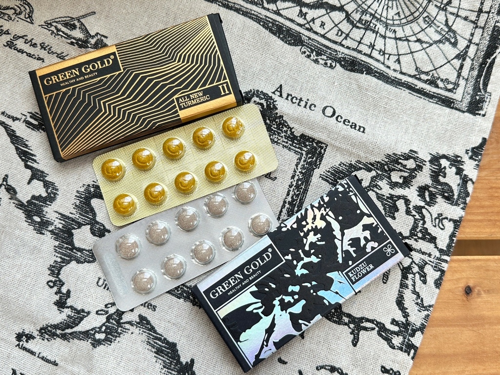 雙管齊下啟動最佳代謝力：【飯前2顆葛花纖】【飯後2顆薑黃PL