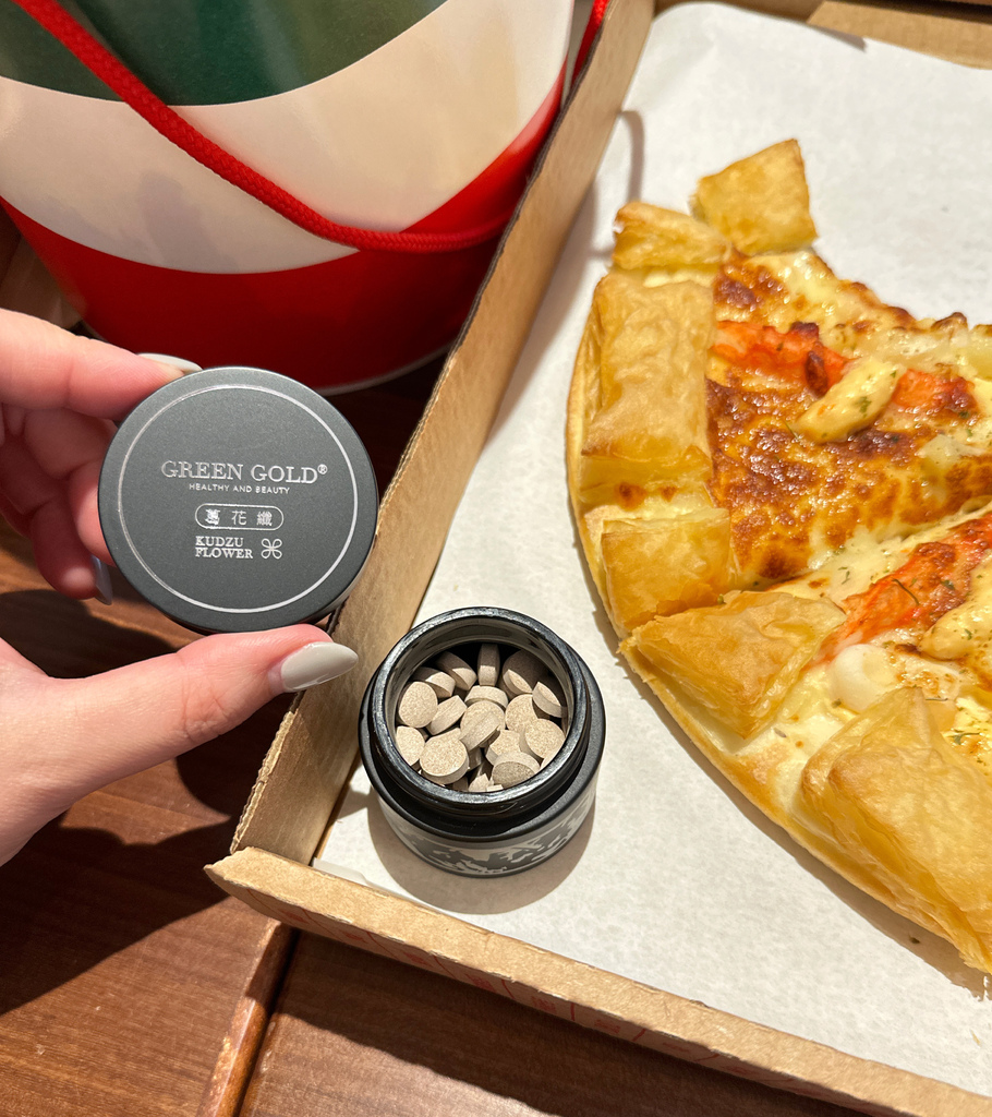 雙管齊下啟動最佳代謝力：【飯前2顆葛花纖】【飯後2顆薑黃PL