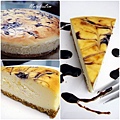 blueberry marble cheesecake