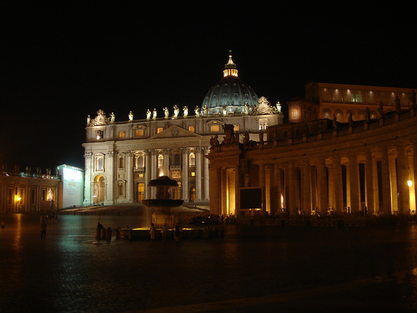 夜拍聖彼得大教堂