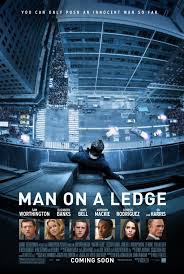 Image result for man on a ledge poster