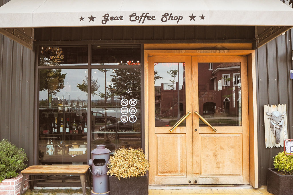 大花說齒輪咖啡gearmotocafeshop台中南屯區早午餐美食哈雷重機主題餐廳