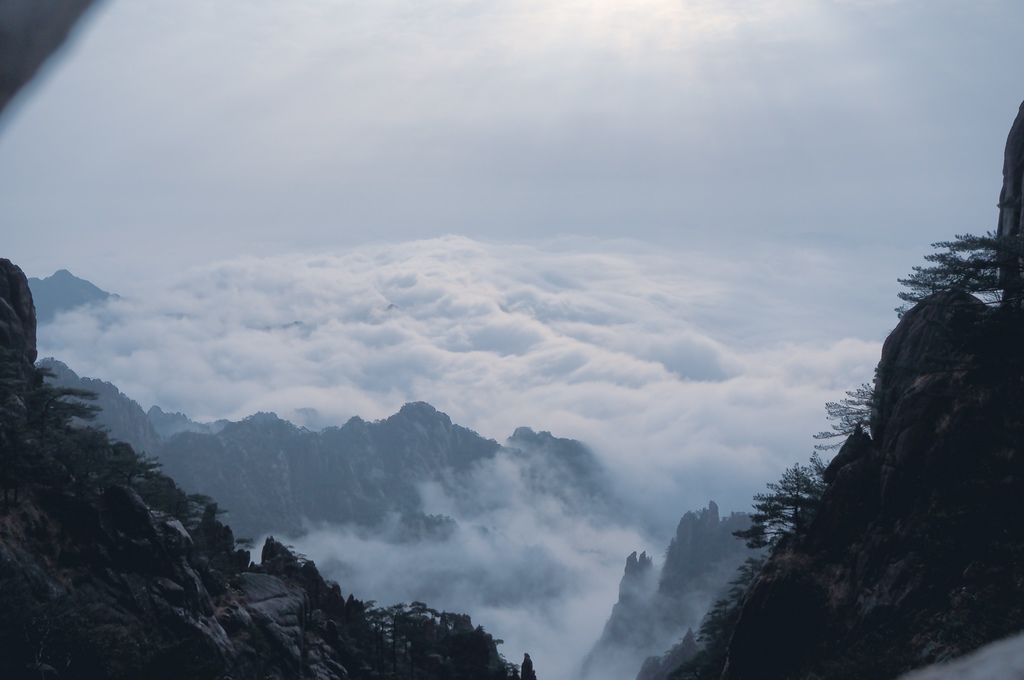 大花說中國大陸旅遊安徽黃山景點五天四夜huangshan跟團行程45