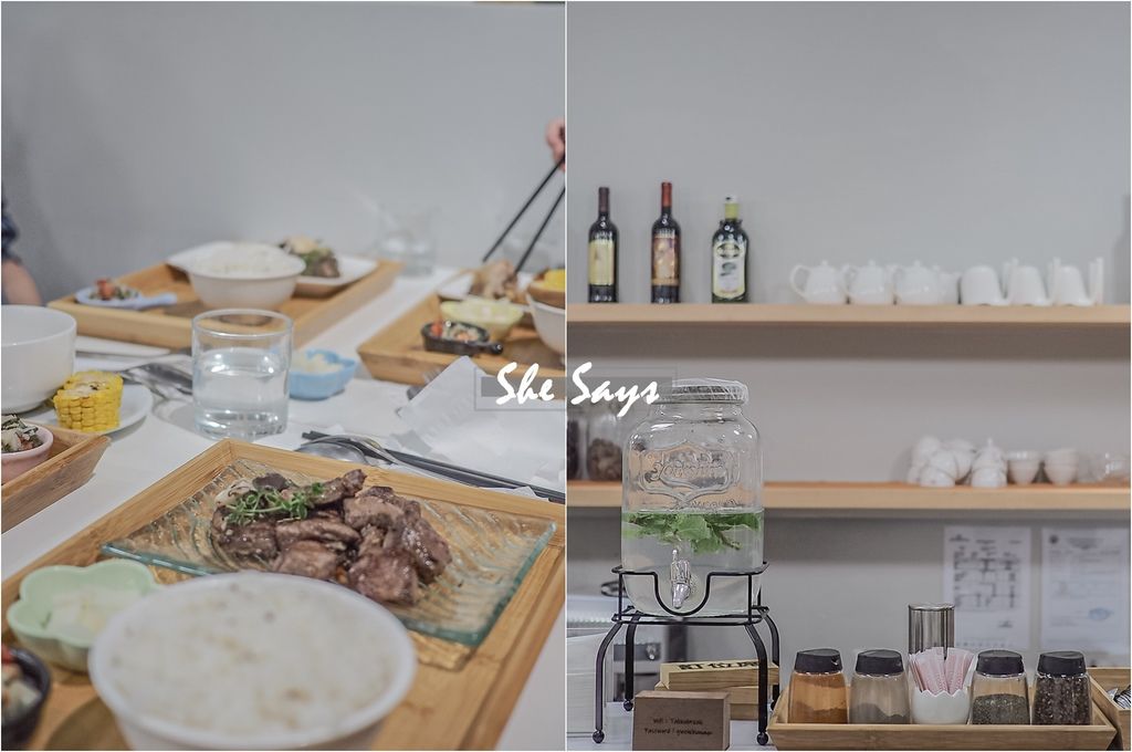 台中美食,中友百貨,私房料理,地中海食蔬,貴妃醉雞,香煎牛小排,咖哩雞,巷弄美食,她說,She Says