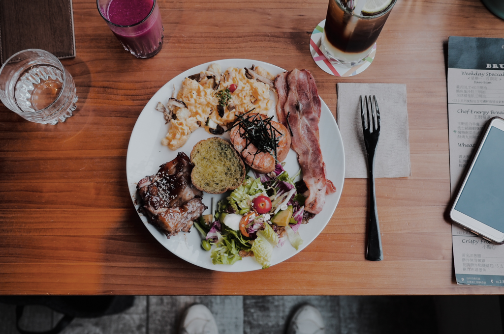 大花說台中南屯區早午餐美食餐廳bistro88light菜單電話07