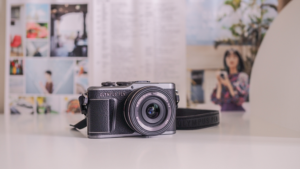 大花說隨身微單眼相機3C開箱olympus pen e-pl10翻轉螢幕4K錄影03.png