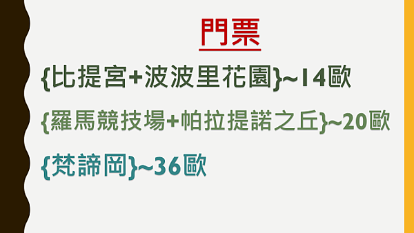 【義大利自由行】一個人20天開銷明細分享~7萬有找