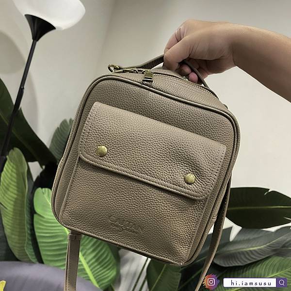 【網購】精緻度不輸精品包的高質感牛皮真皮包｜氣質、率性都可以