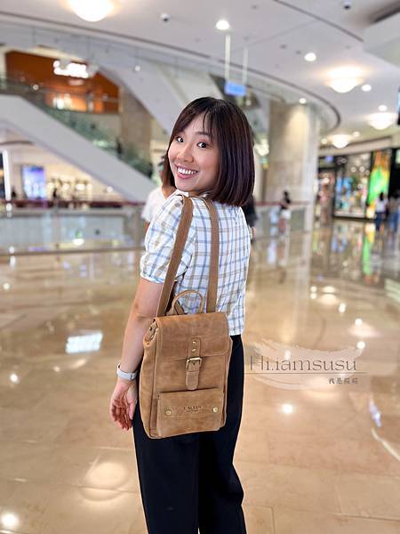 【網購】開箱 CALTAN 輕巧典雅後背包｜無腦穿搭免煩惱！