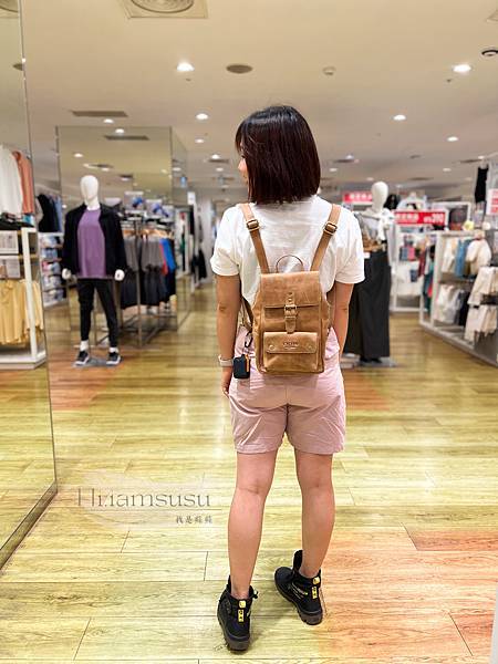 【網購】開箱 CALTAN 輕巧典雅後背包｜無腦穿搭免煩惱！
