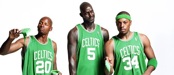 Ray Allen, Kevin Garnett, Paul Pierce