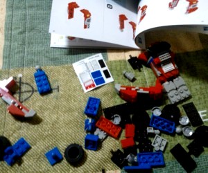 Optimus Prime_in the making