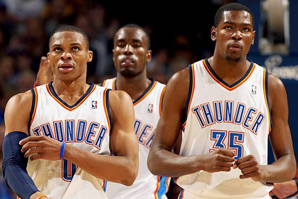 Kevin Durant & Russell Westbrook & Serge Ibaka