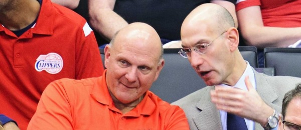 Steve Ballmer & Adam Silver