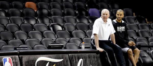 Gregg Popovich & Tony Parker