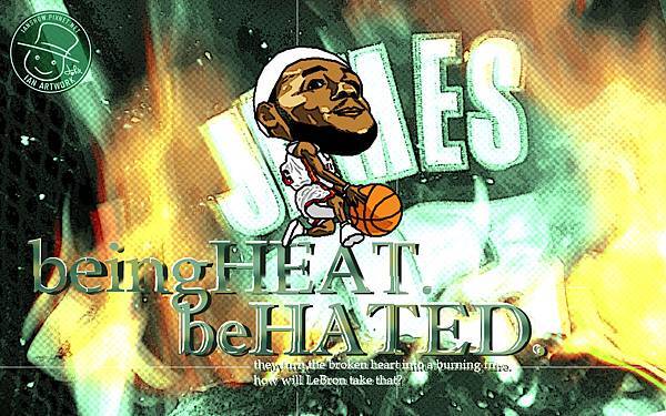 LeBron James_being heat, be hated.