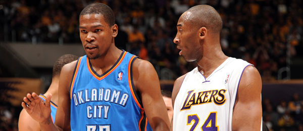 Kevin Durant & Kobe Bryant