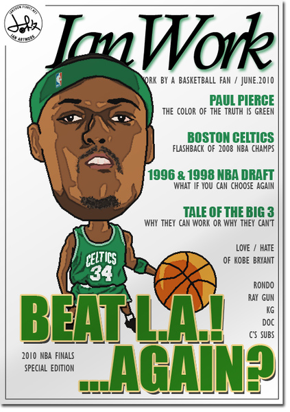 Fake Magzine Cover_Paul Pierce