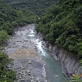 從觀景台上俯瞰旗山溪