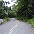 欠缺維護的茶山產業道路