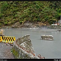 遭大水沖毀的孫海橋，只剩下橋墩