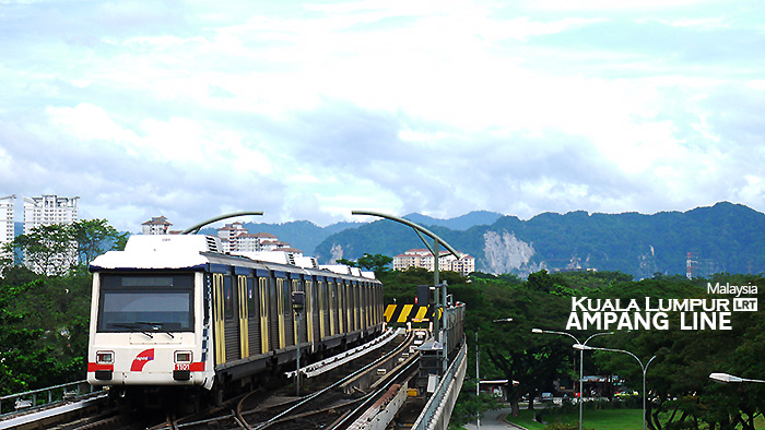 【MALAYSIA】吉隆坡LRT Ampang Line